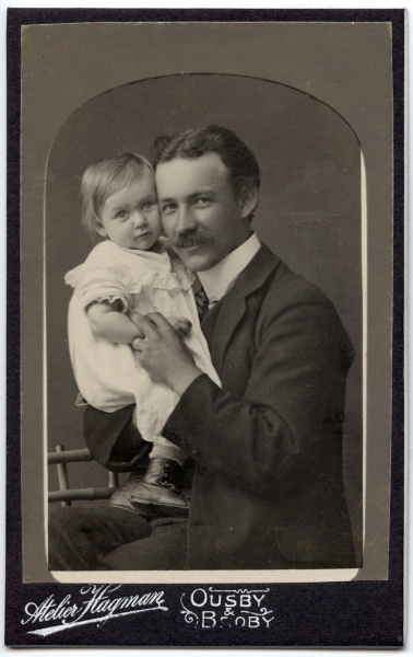 Edvin och Eva ca 1910
